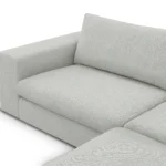 Beta 98_ Modular Sectional - Welsh Gray