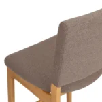Nosh Counter Stool - Oak and Ratine Brown