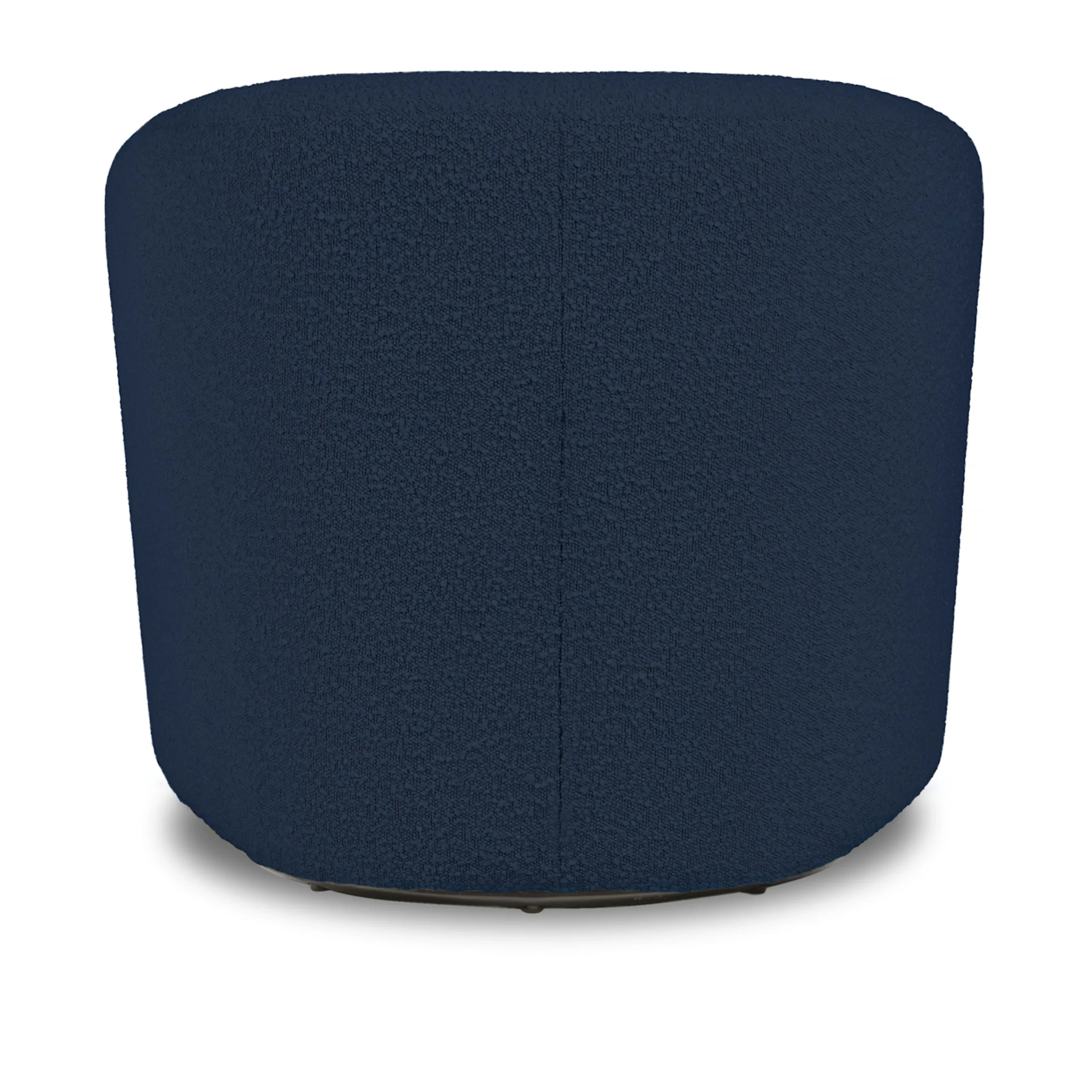 Turoy 32.5_ Swivel Lounge Chair - Catalina Blue Bouclé - Image 7