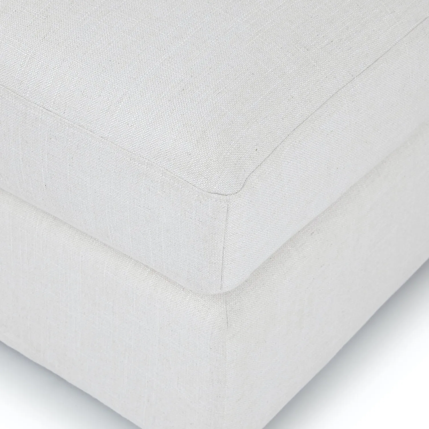 Beta 133.5_ Modular Corner Sectional - Quartz White - Image 8