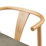 Fonra Counter Stool - Oak and Algonquin Green