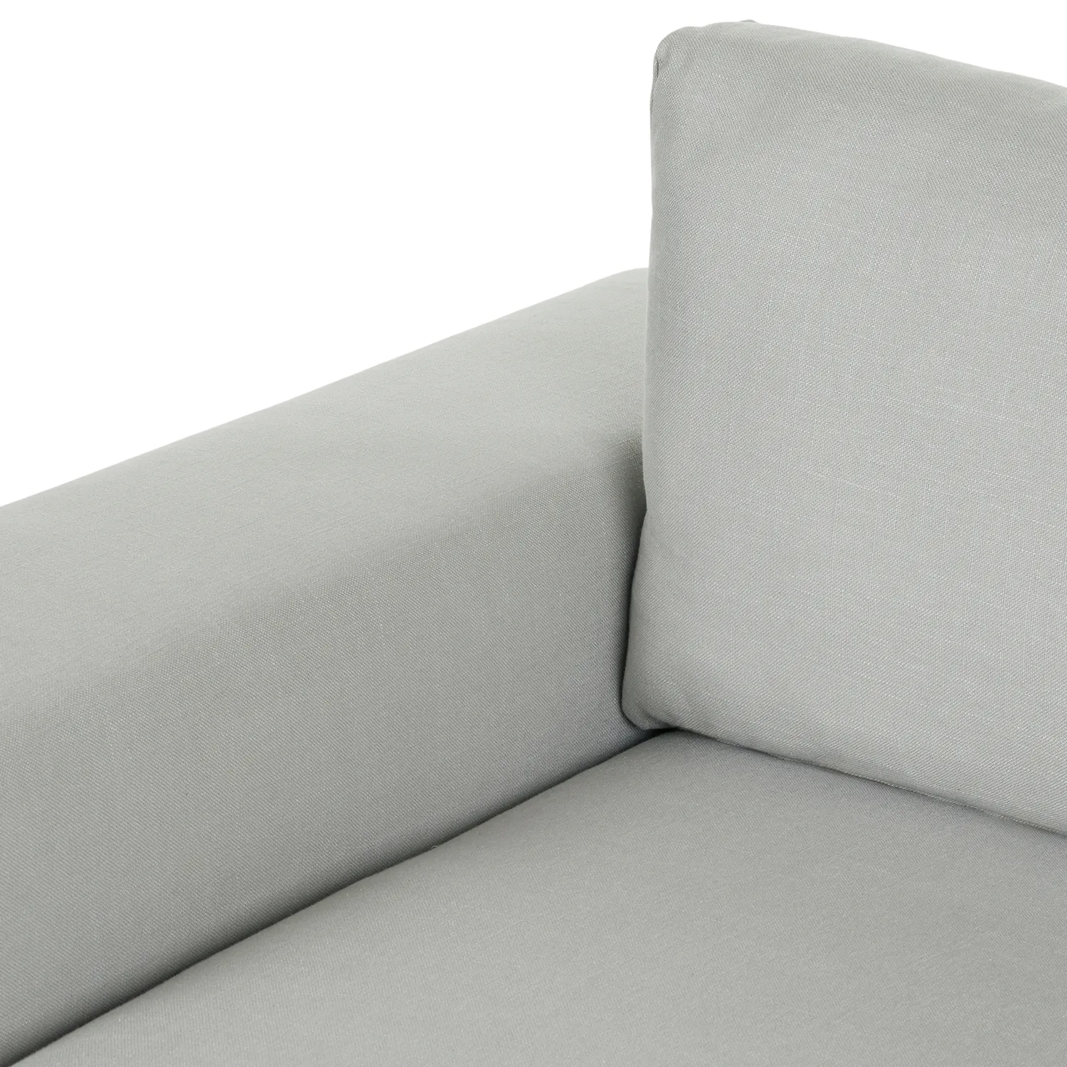 Beta 137.5_ Right Modular Chaise Sectional - Welsh Gray - Image 8