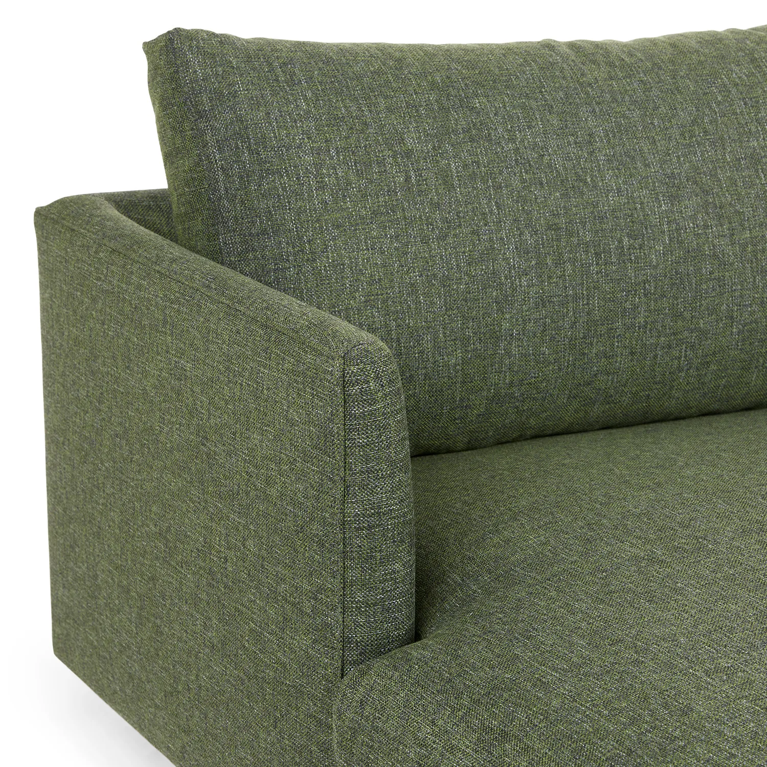 Burrard 112_ Left Sectional - Forest Green - Image 8