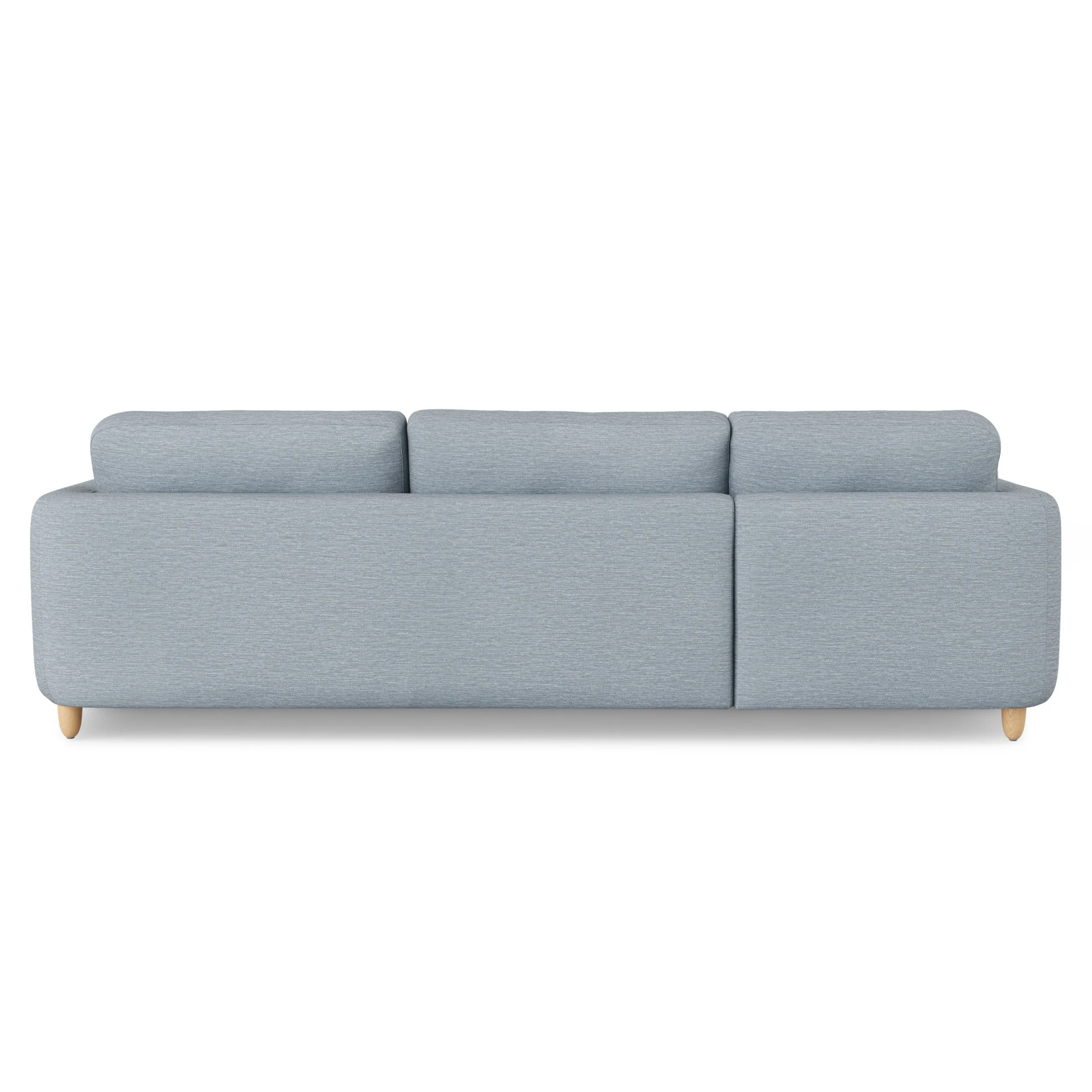 Vati 114_ Left Storage Sleeper Sectional - Natural Oak and Silver Light Blue - Image 8