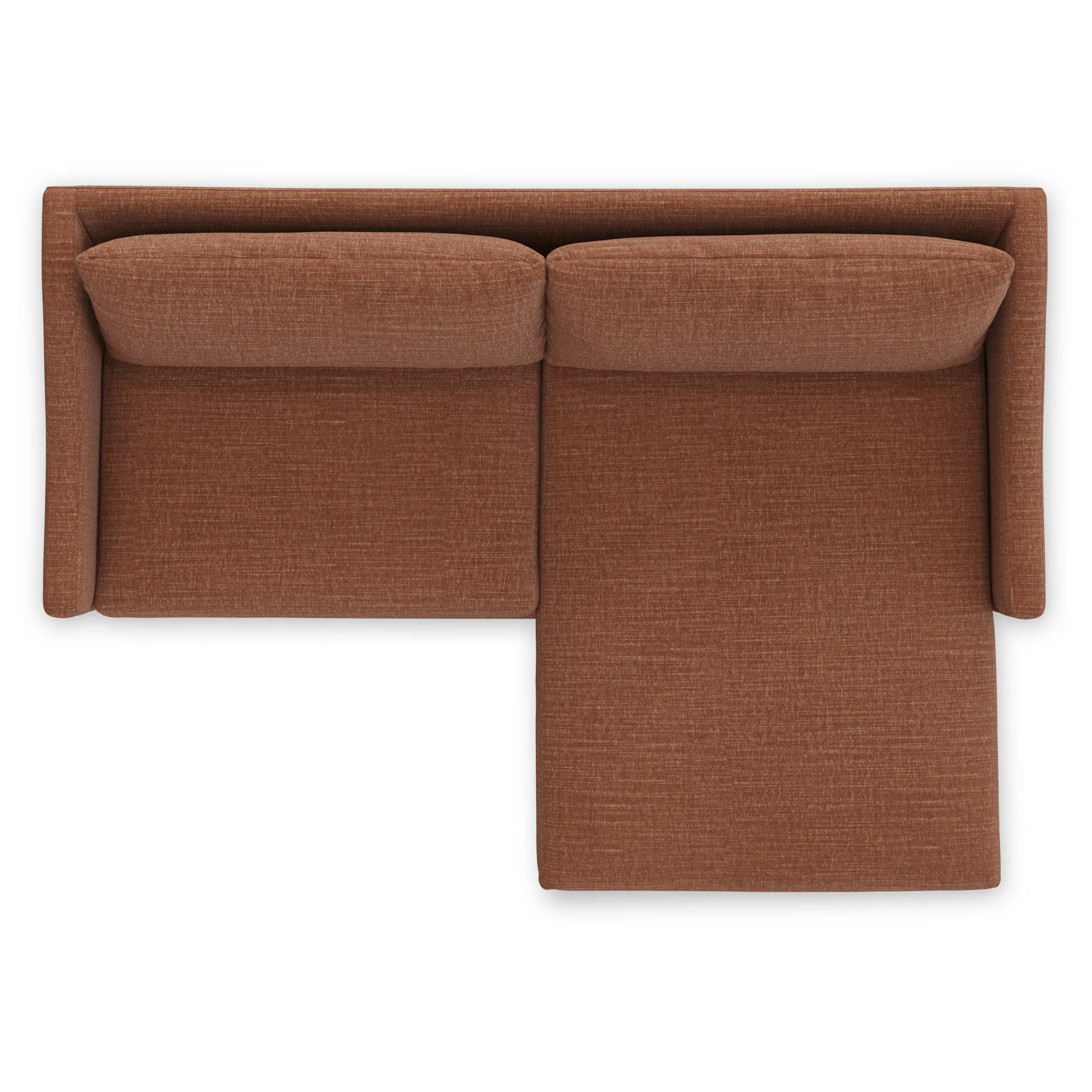 Landry 84.5_ Reversible Storage Sectional - Napa Rust - Image 8