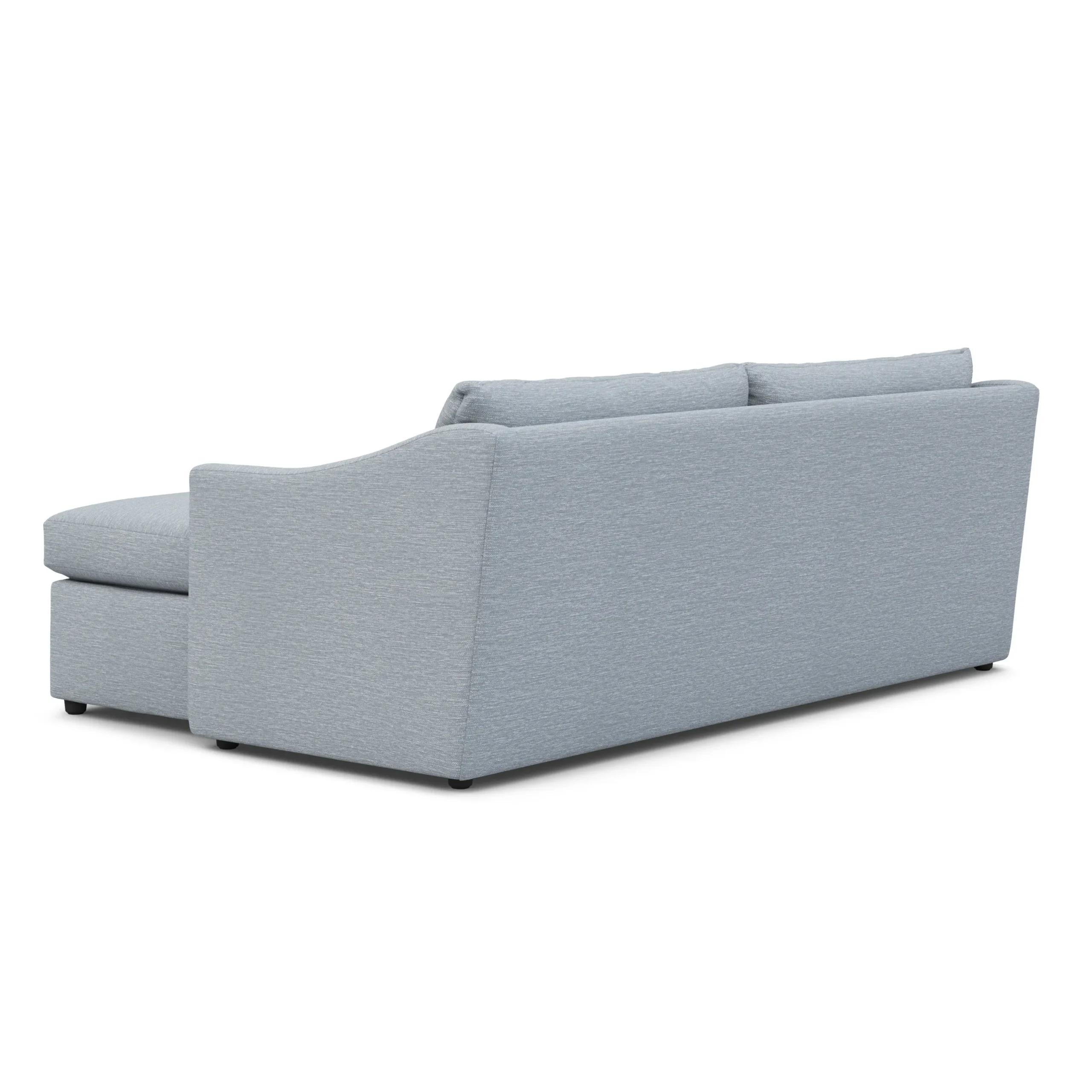 Landry 84.5_ Reversible Storage Sectional - Silver Light Blue - Image 8