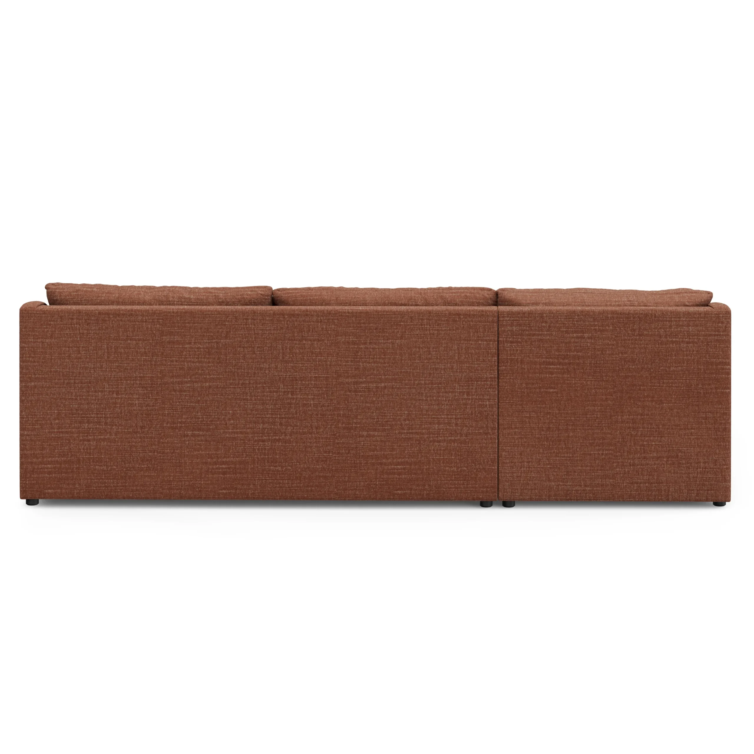 Landry 109_ Left Storage Sleeper Sectional - Napa Rust - Image 8