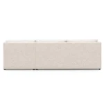 Landry 109_ Right Storage Sleeper Sectional - Ivory Wool Bouclé