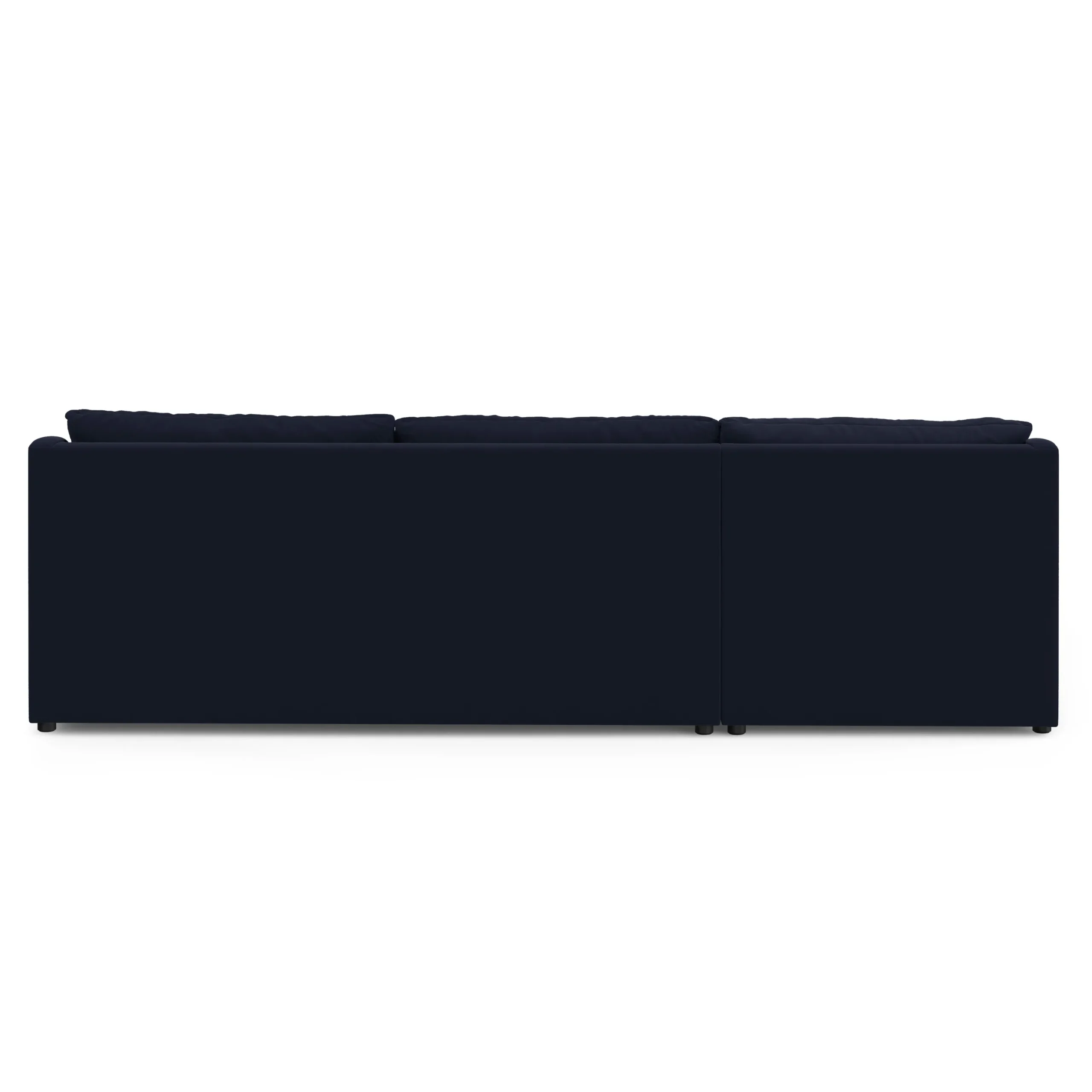Landry 109_ Velvet Left Storage Sleeper Sectional - Hale Ink - Image 8
