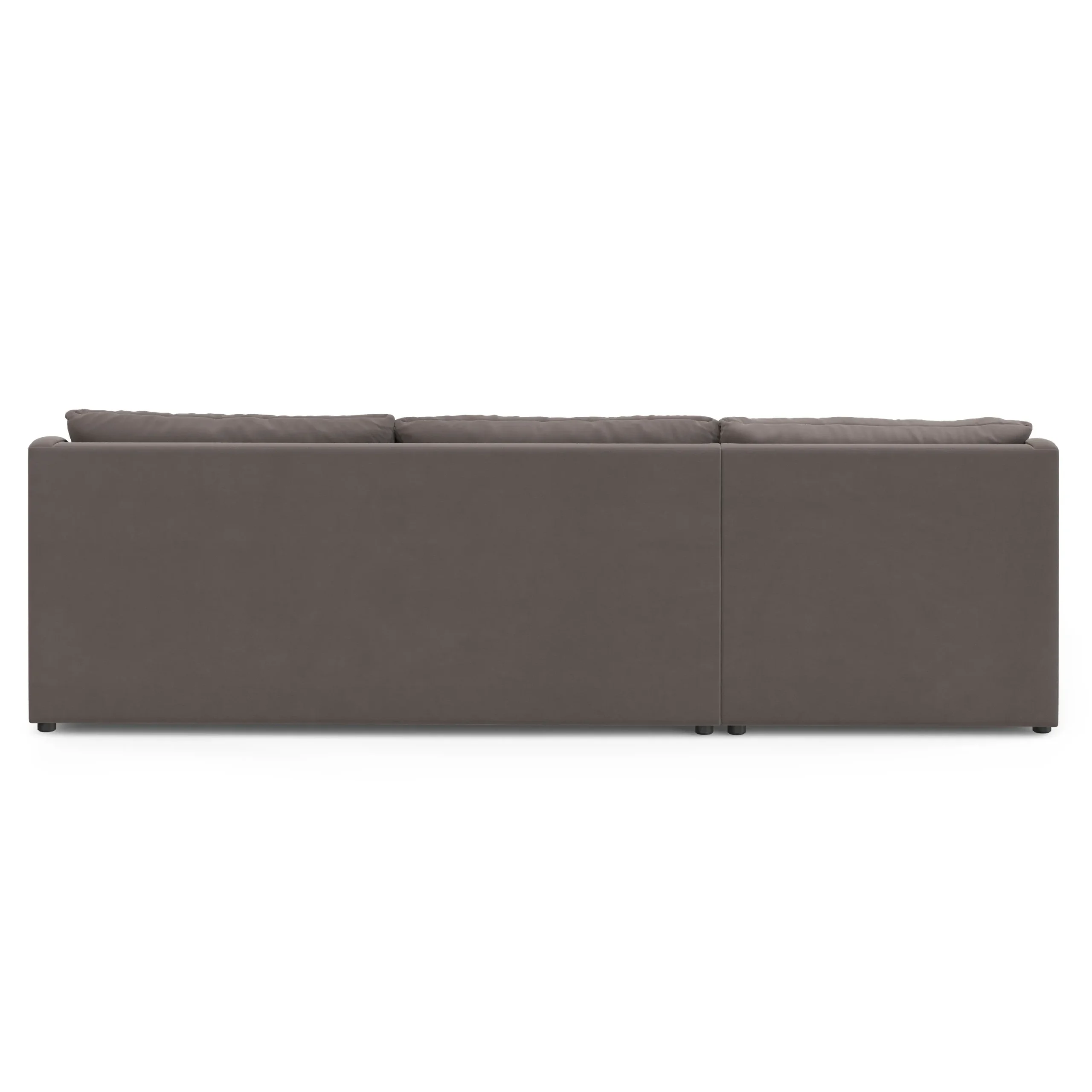 Landry 109_ Velvet Left Storage Sleeper Sectional - Hale Warm Gray - Image 8