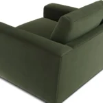 Riley 42_ Grand Velvet Swivel Chair - Hale Fir Green