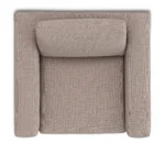 Riley 42_ Grand Swivel Chair - Napa Quartz