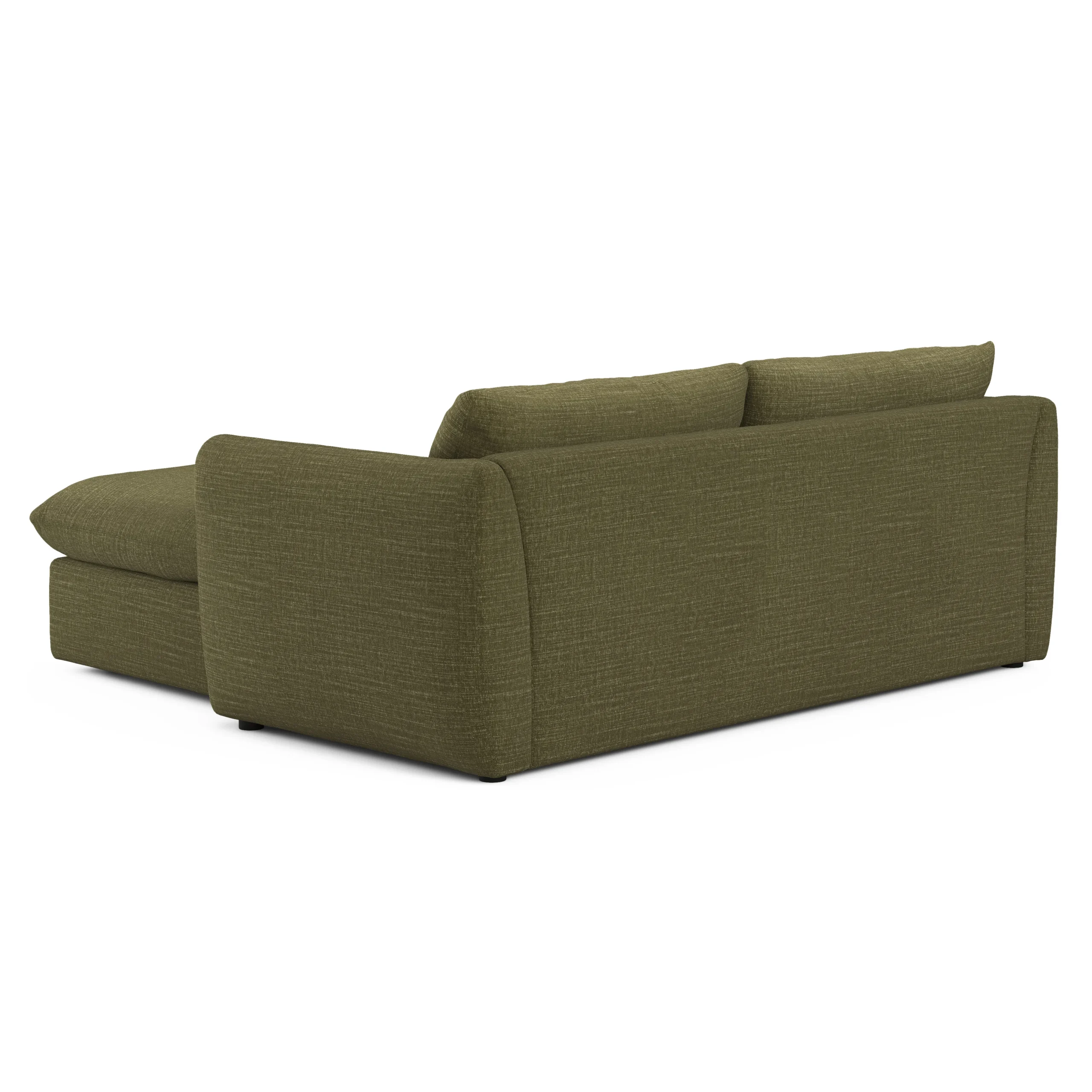 Leigh 86_ Reversible Storage Sectional - Napa Moss - Image 8