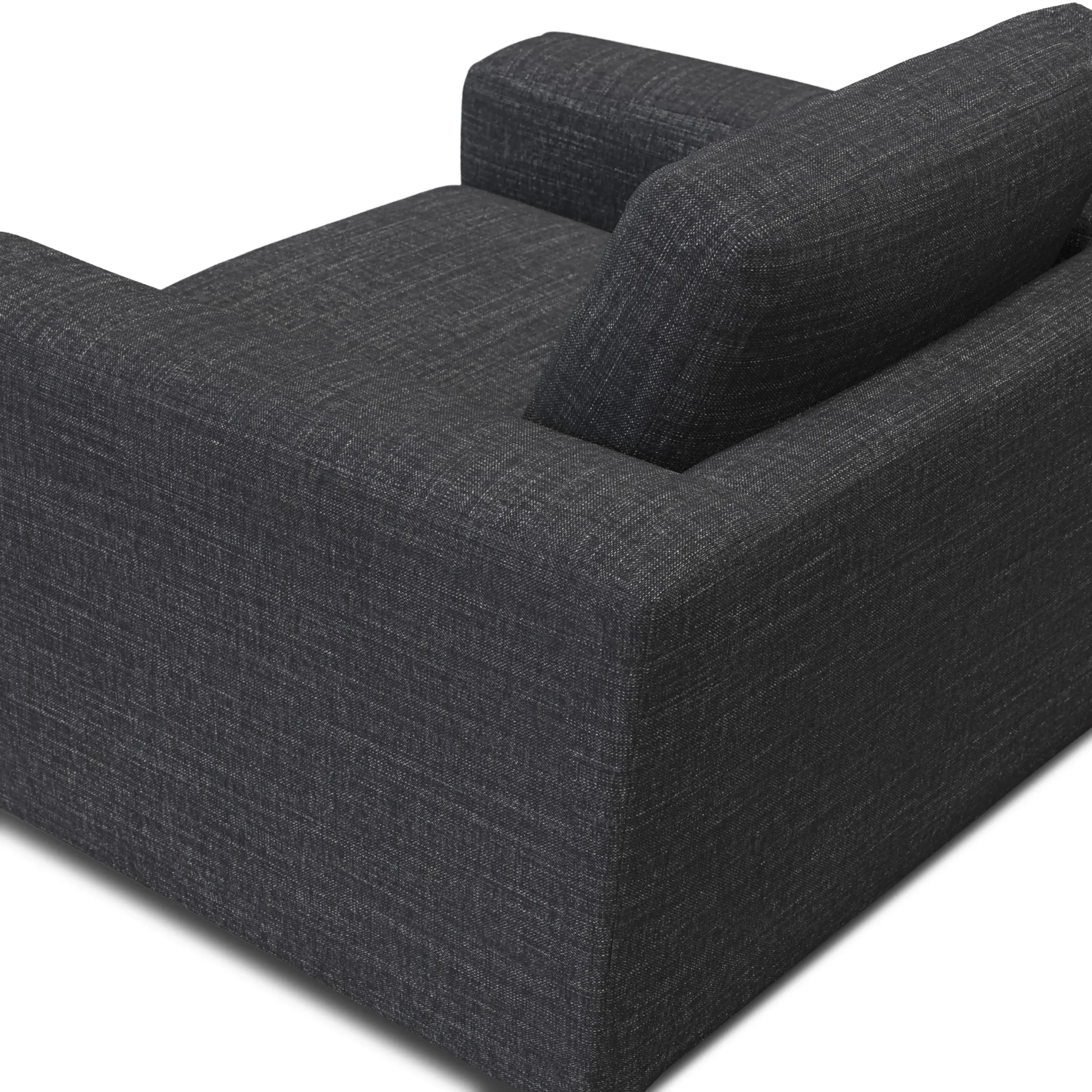 Riley 42_ Grand Swivel Chair - Napa Charcoal - Image 10