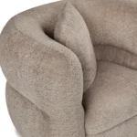 Quinn 40.5_ Swivel Lounge Chair - Nouna Mushroom