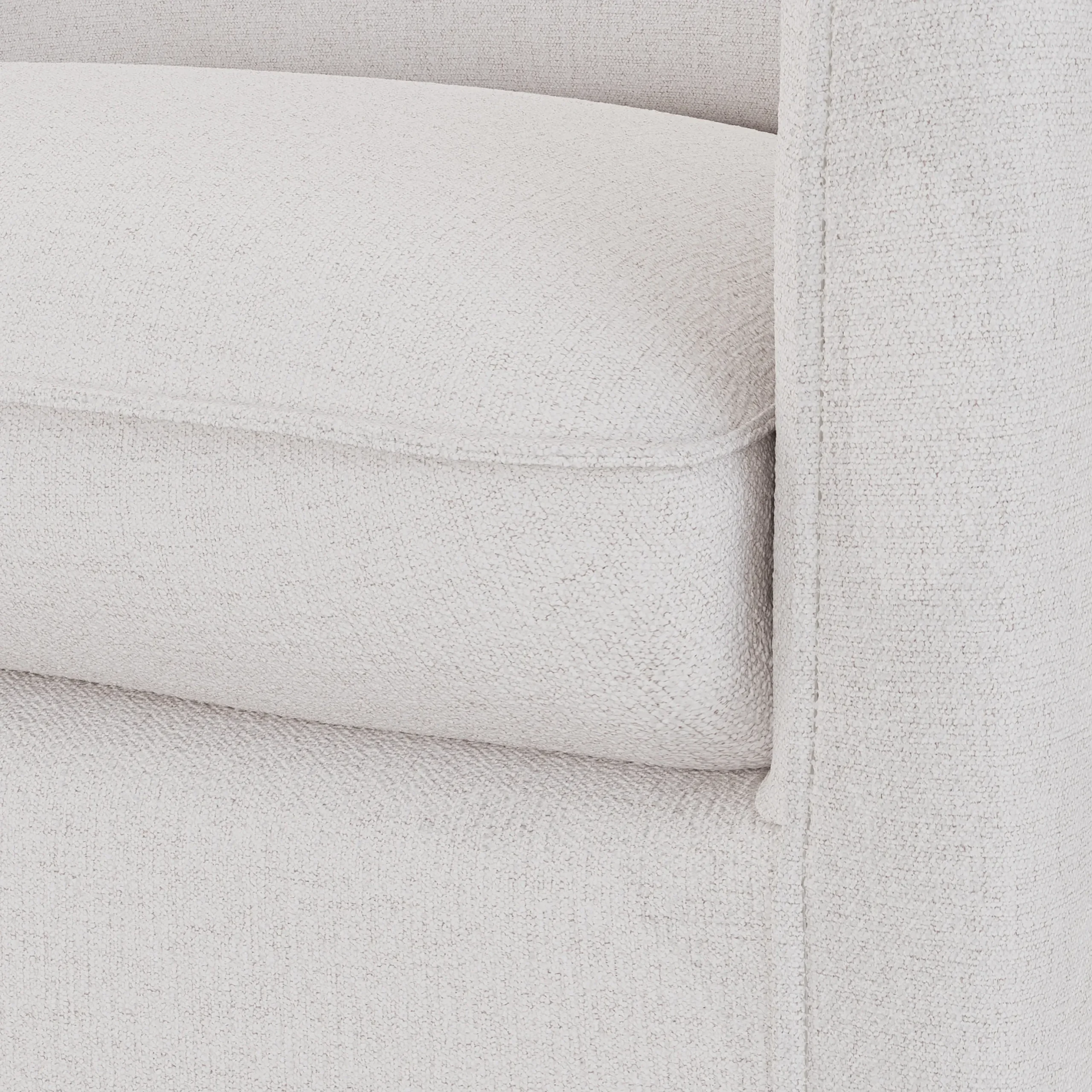 Mantle 34_ Swivel Lounge Chair - Napa White - Image 4