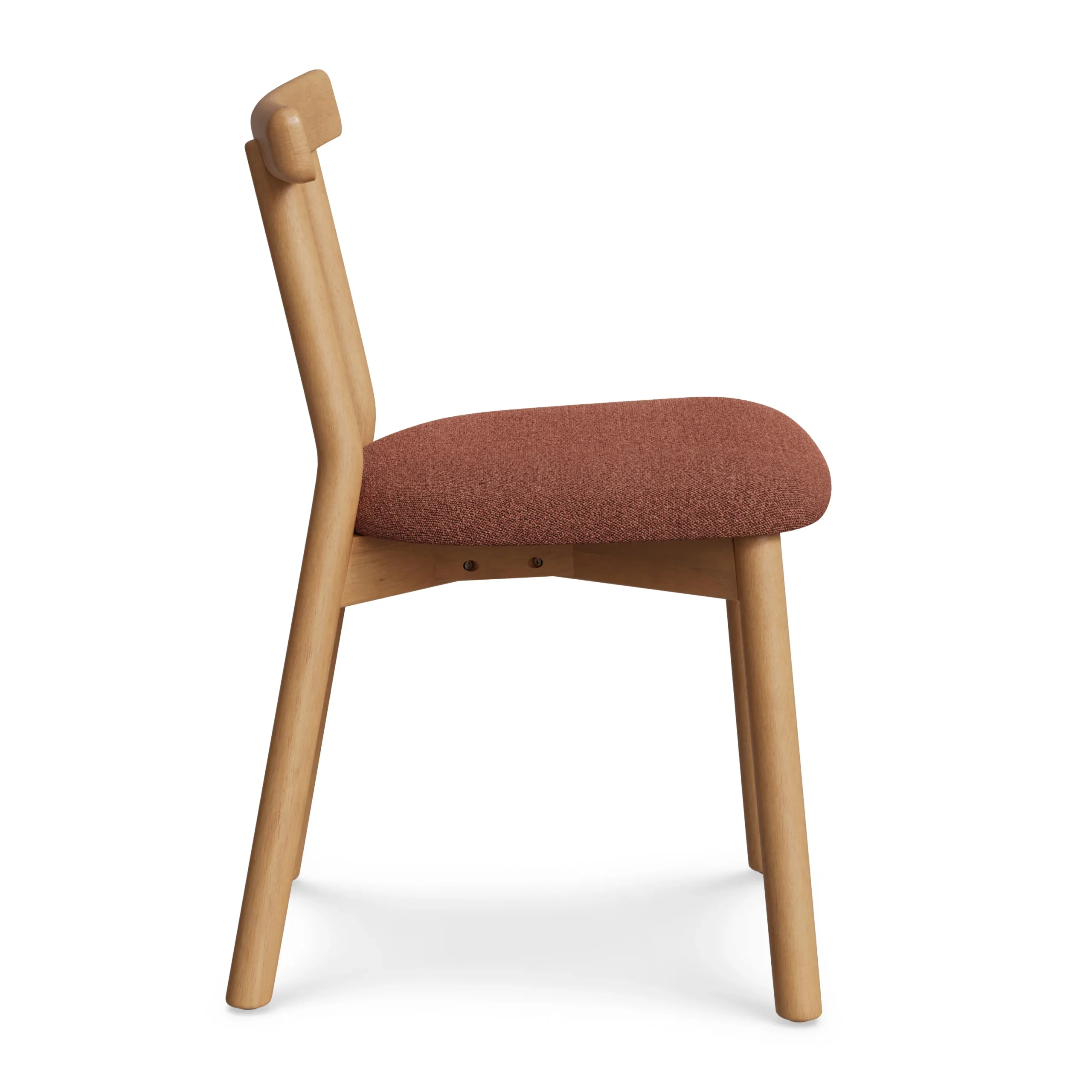 Ulka Dining Chair - White Oak and Ratine Oxide - Image 8