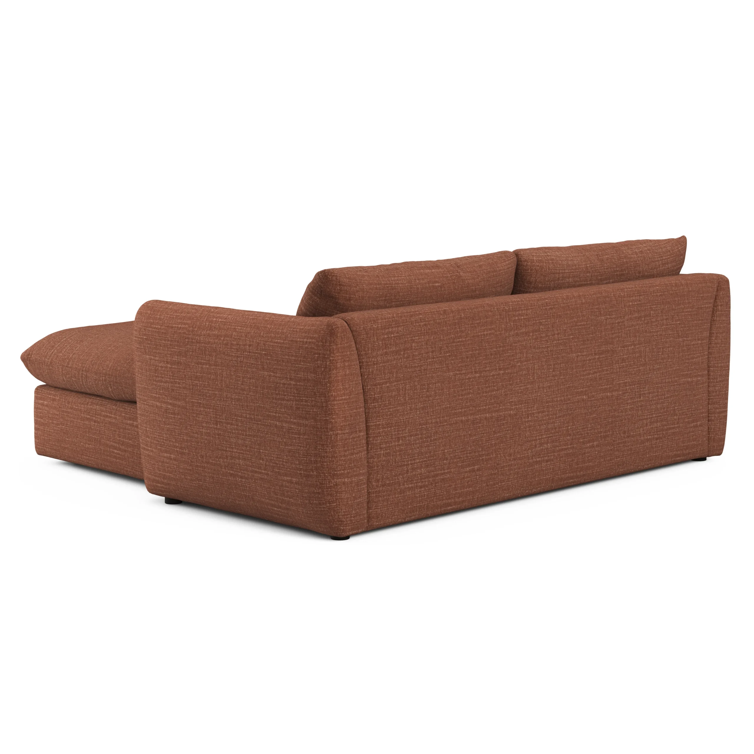 Leigh 86_ Reversible Storage Sectional - Napa Rust - Image 8