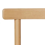 Ulka Dining Chair - White Oak and Ratine Ivory