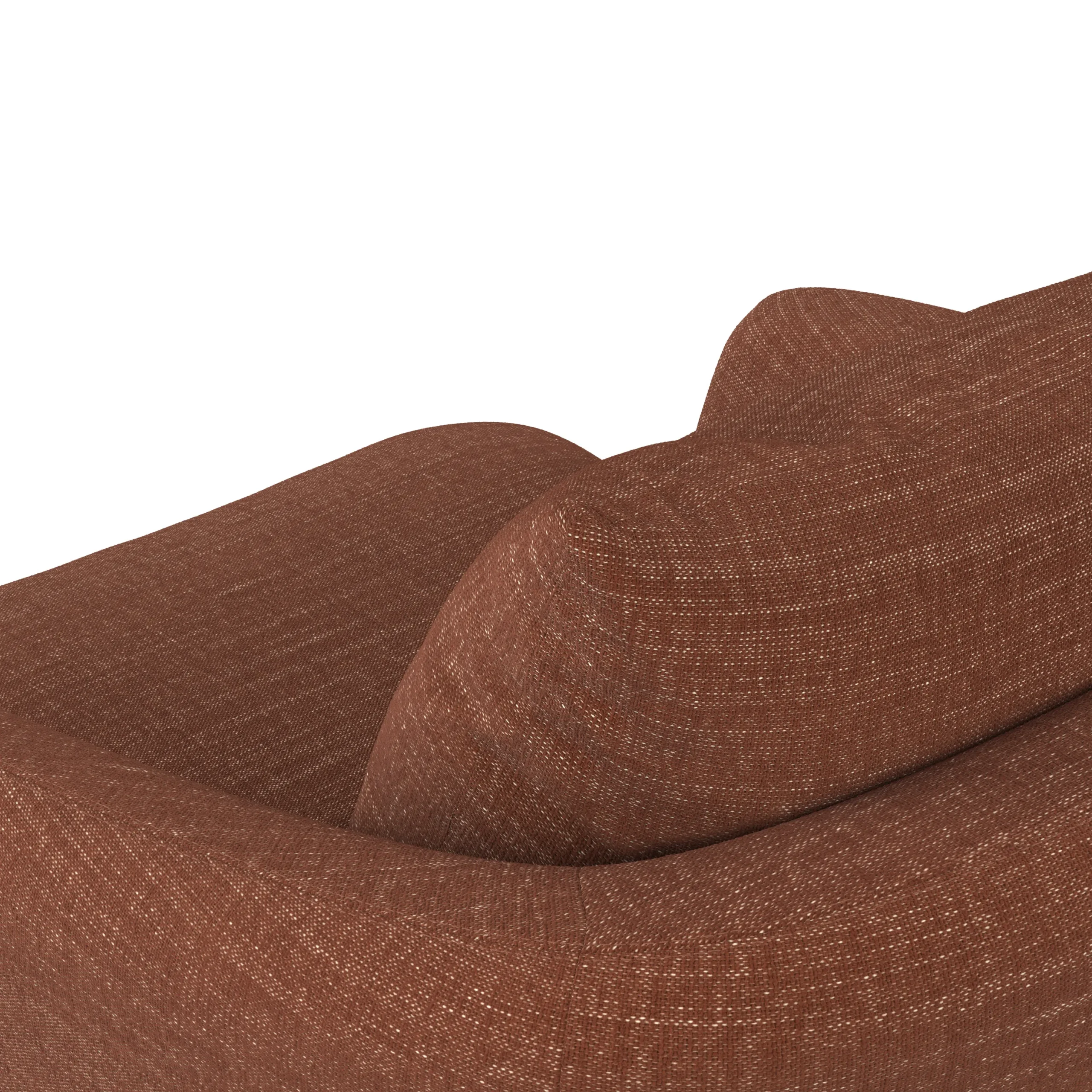 Leigh 33_ Swivel Lounge Chair - Napa Rust - Image 4