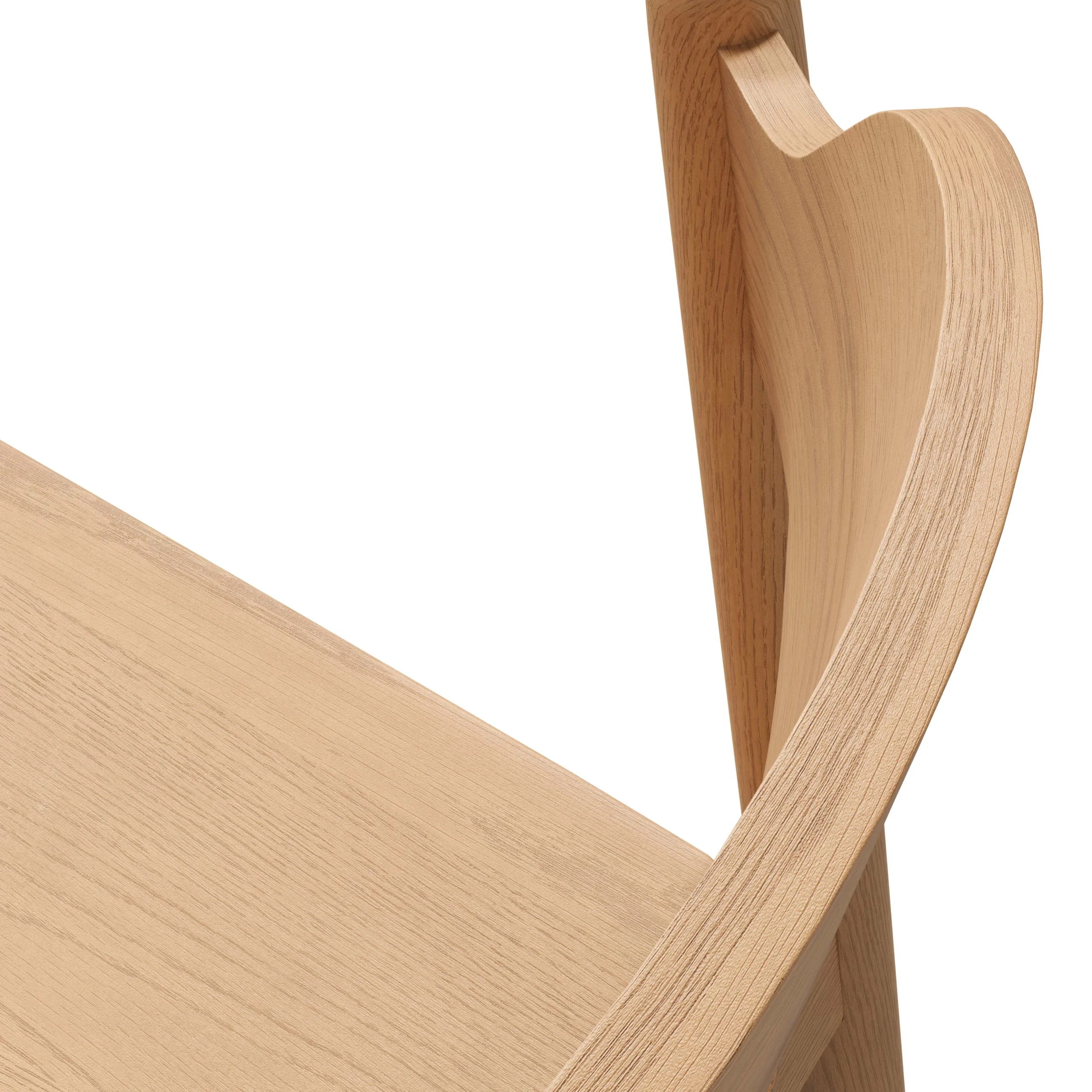Sylvo Stackable Dining Chair - White Oak - Image 8