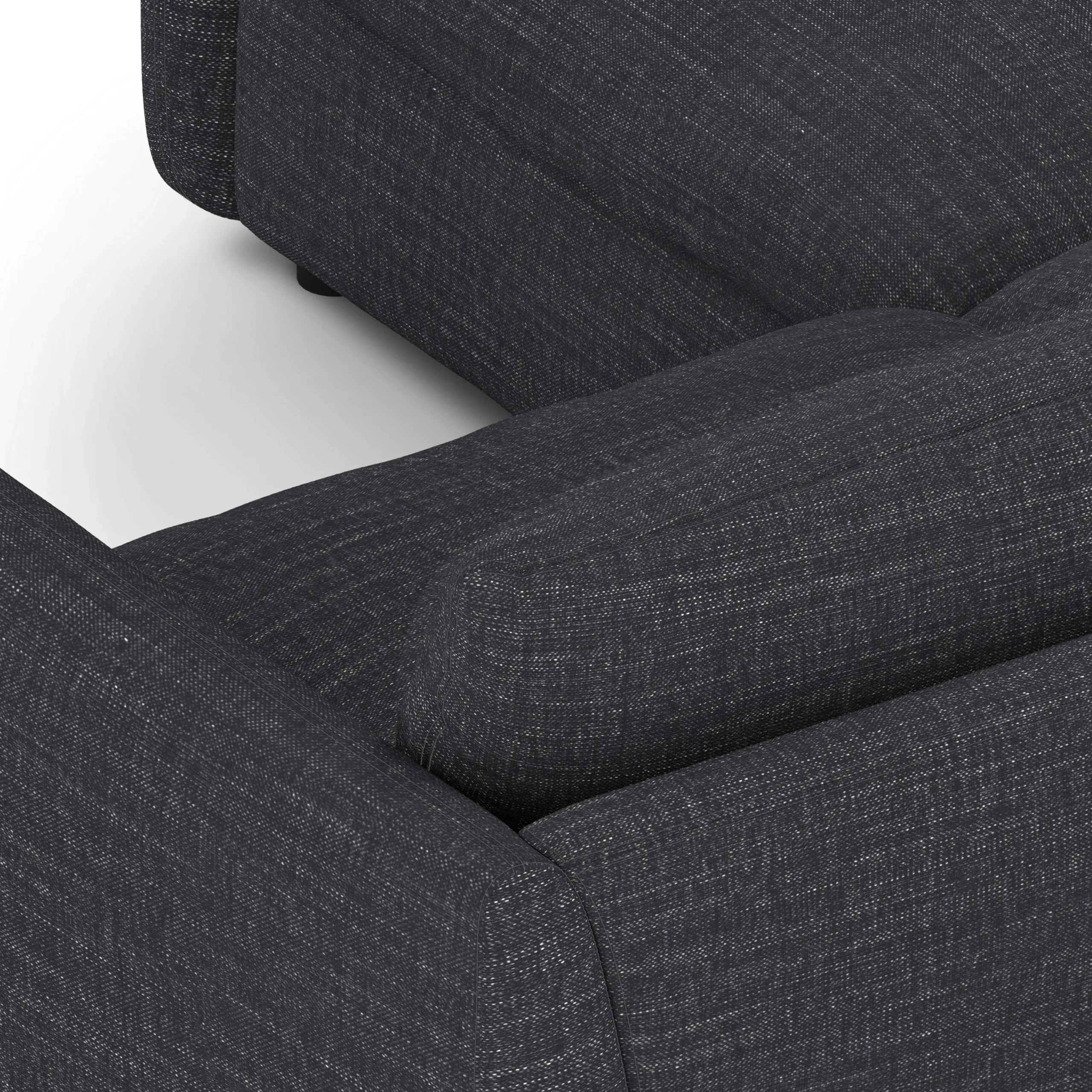 Leigh 87_ Modular Corner Sectional - Napa Charcoal - Image 8