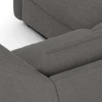 Leigh 87_ Modular Corner Sectional - Silver Gray