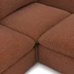 Leigh 92_ Modular Sectional - Napa Rust