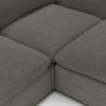 Leigh 92_ Modular Sectional - Silver Gray
