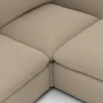 Leigh 92_ Modular Sectional - Silver Taupe