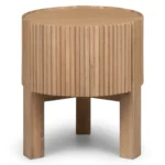 Fortra Storage Side Table - White Oak