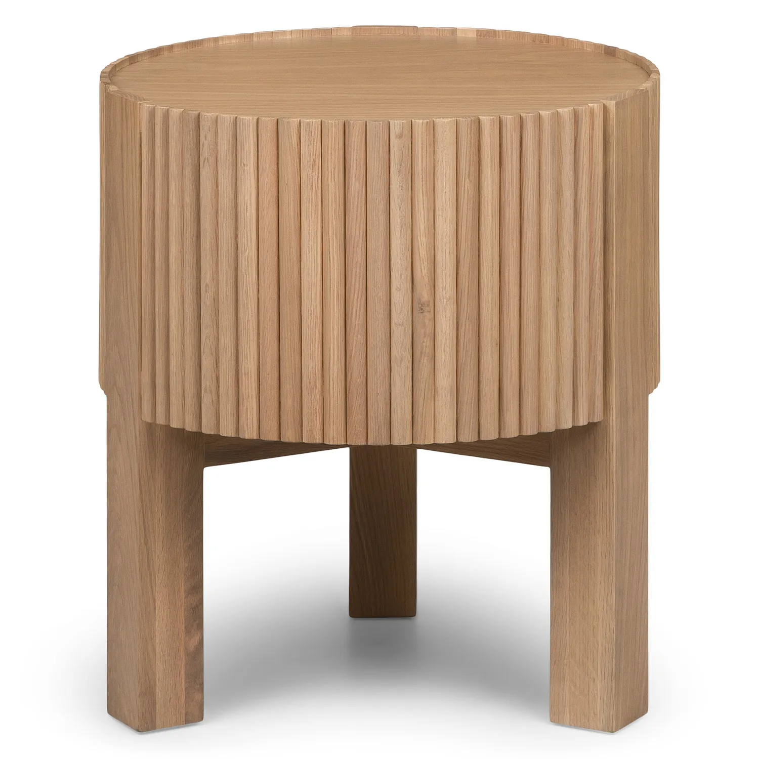 Fortra Storage Side Table - White Oak - Image 5