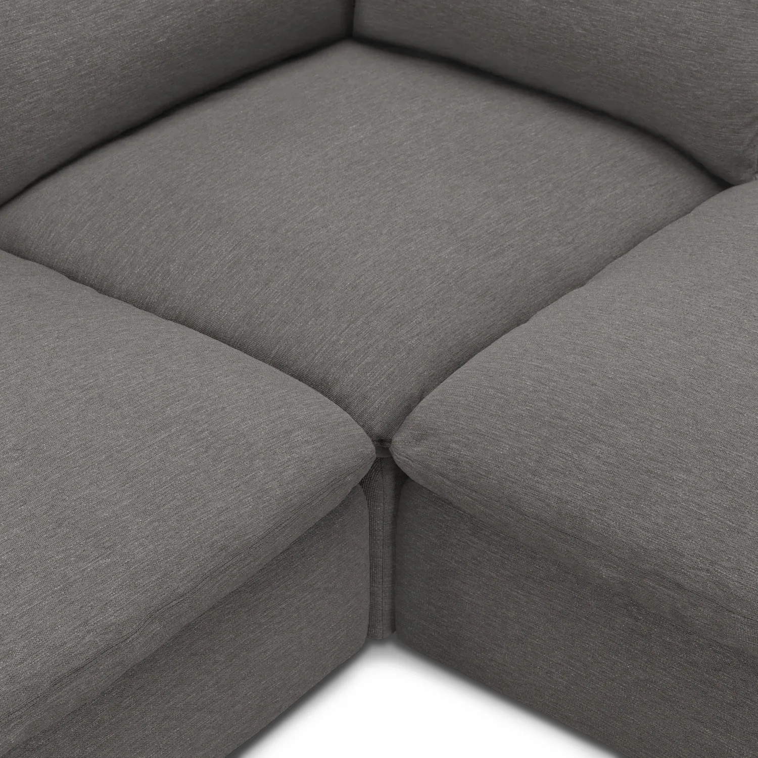 Leigh 126_ Modular Corner Sectional - Silver Gray - Image 8