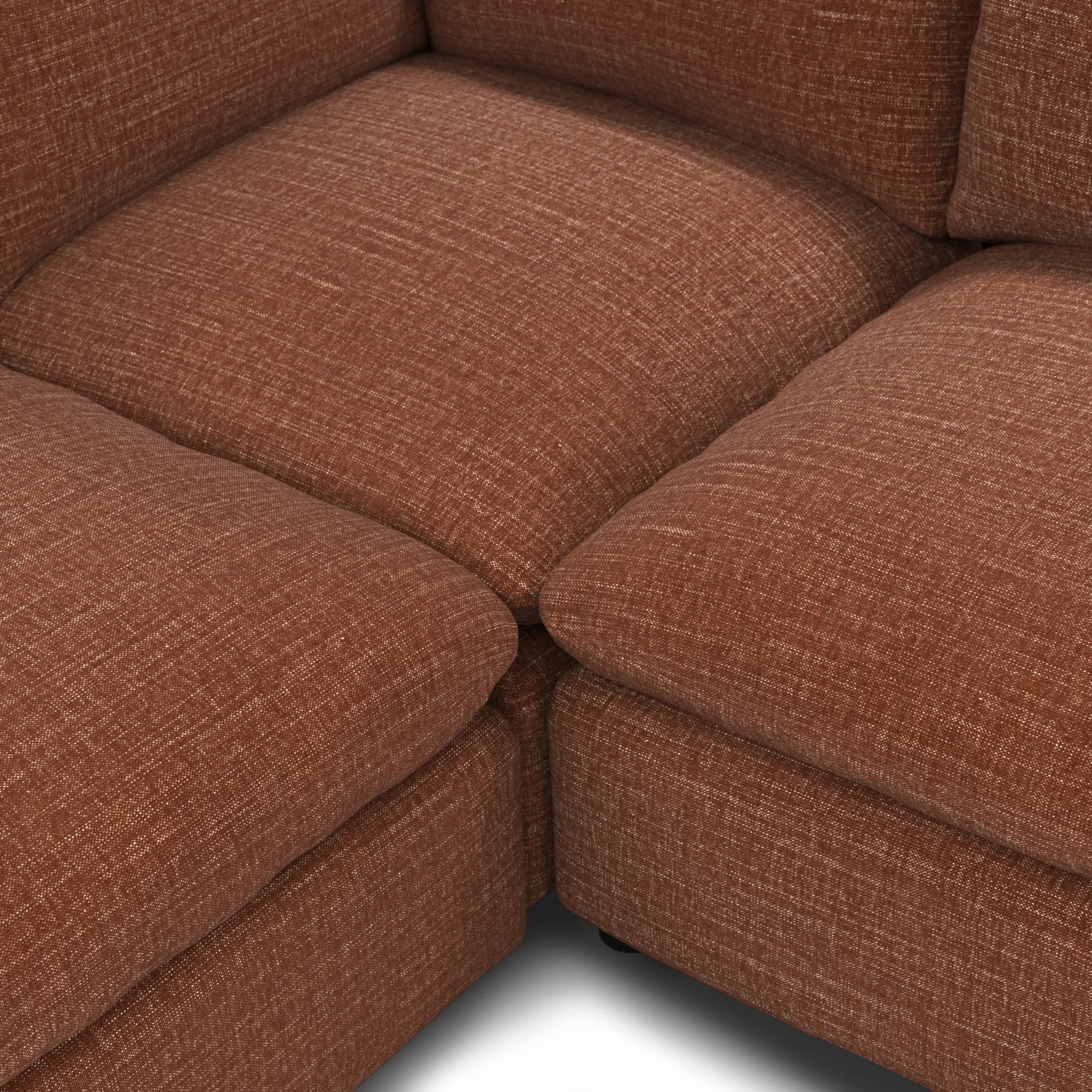 Leigh 126_ Modular L Sectional - Napa Rust - Image 8