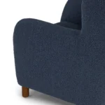 Archie 31.5_ Lounge Chair - Bijou Blue Bouclé
