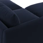 Leigh 131.5_ Velvet Modular Sectional - Hale Ink