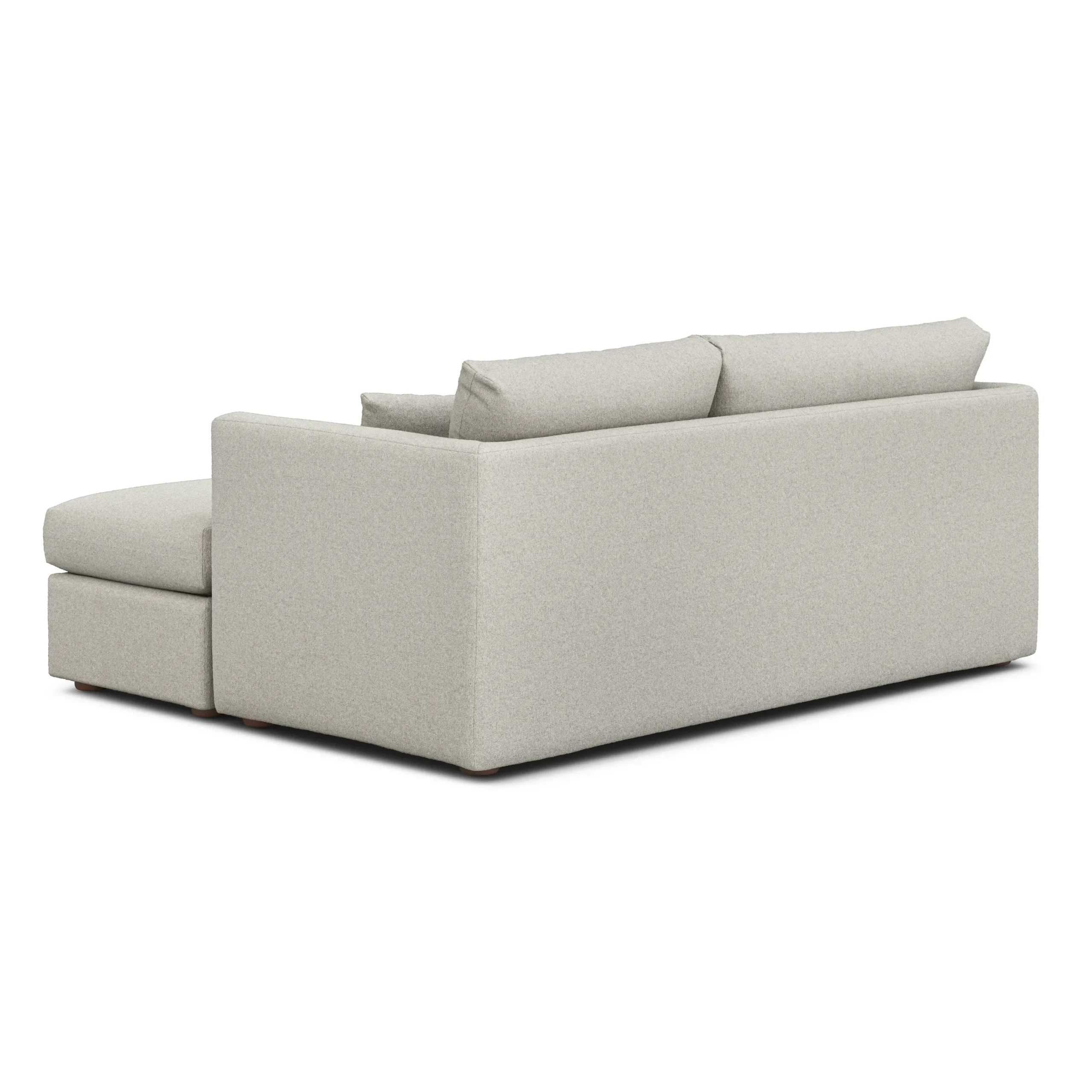 Marina 80_ Reversible Storage Sectional - Clover Ivory - Image 8