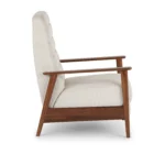 Ellow 28.5_ Reclining Lounge Chair - Ashford Gray