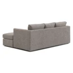Marina 90_ Reversible Storage Sectional - Hestia Gray
