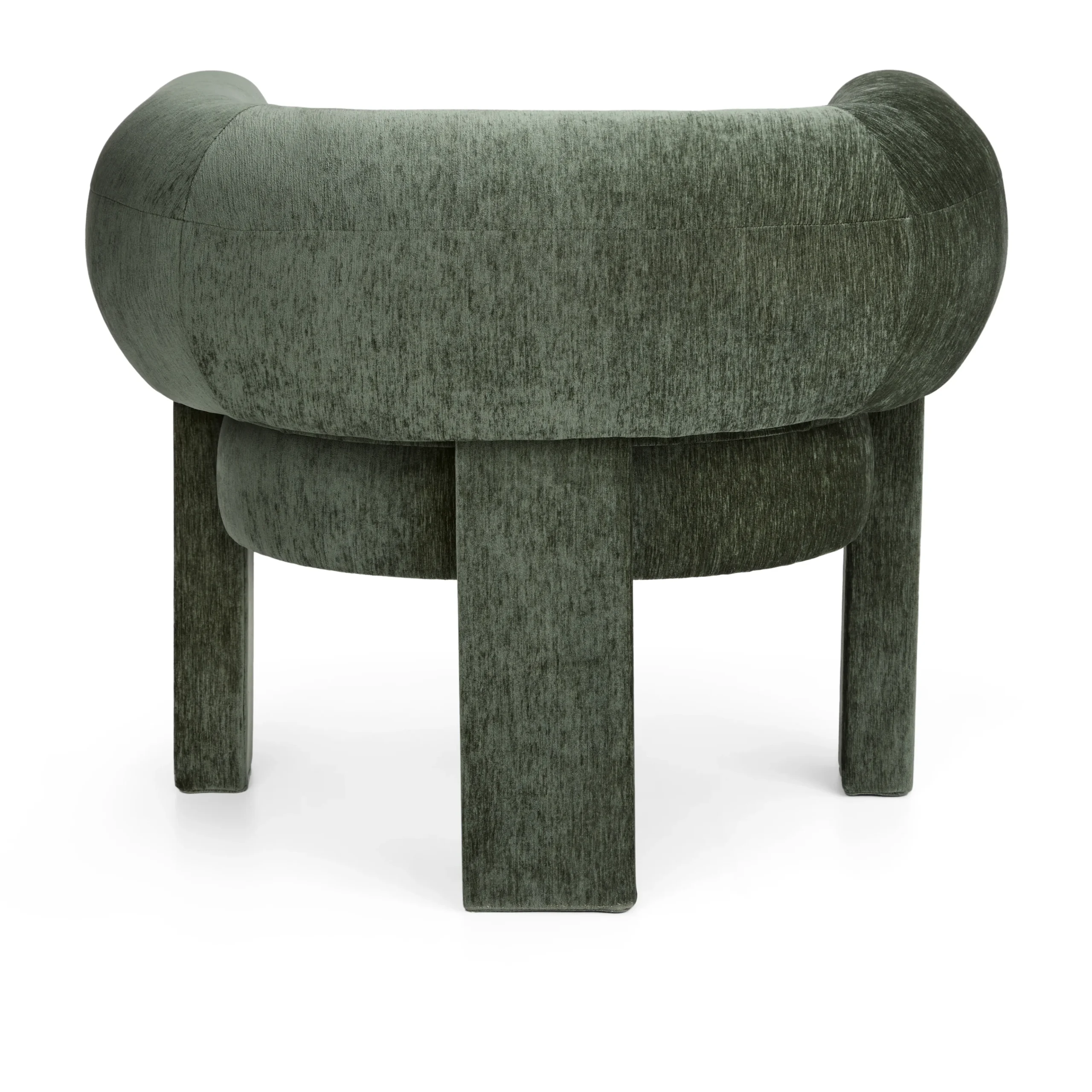 Everse 33.5_ Velvet Lounge Chair - Melange Green - Image 8