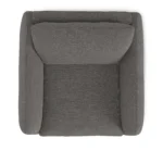 Leigh 42_ Lounge Chair - Silver Gray
