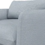 Leigh 42_ Lounge Chair - Silver Light Blue