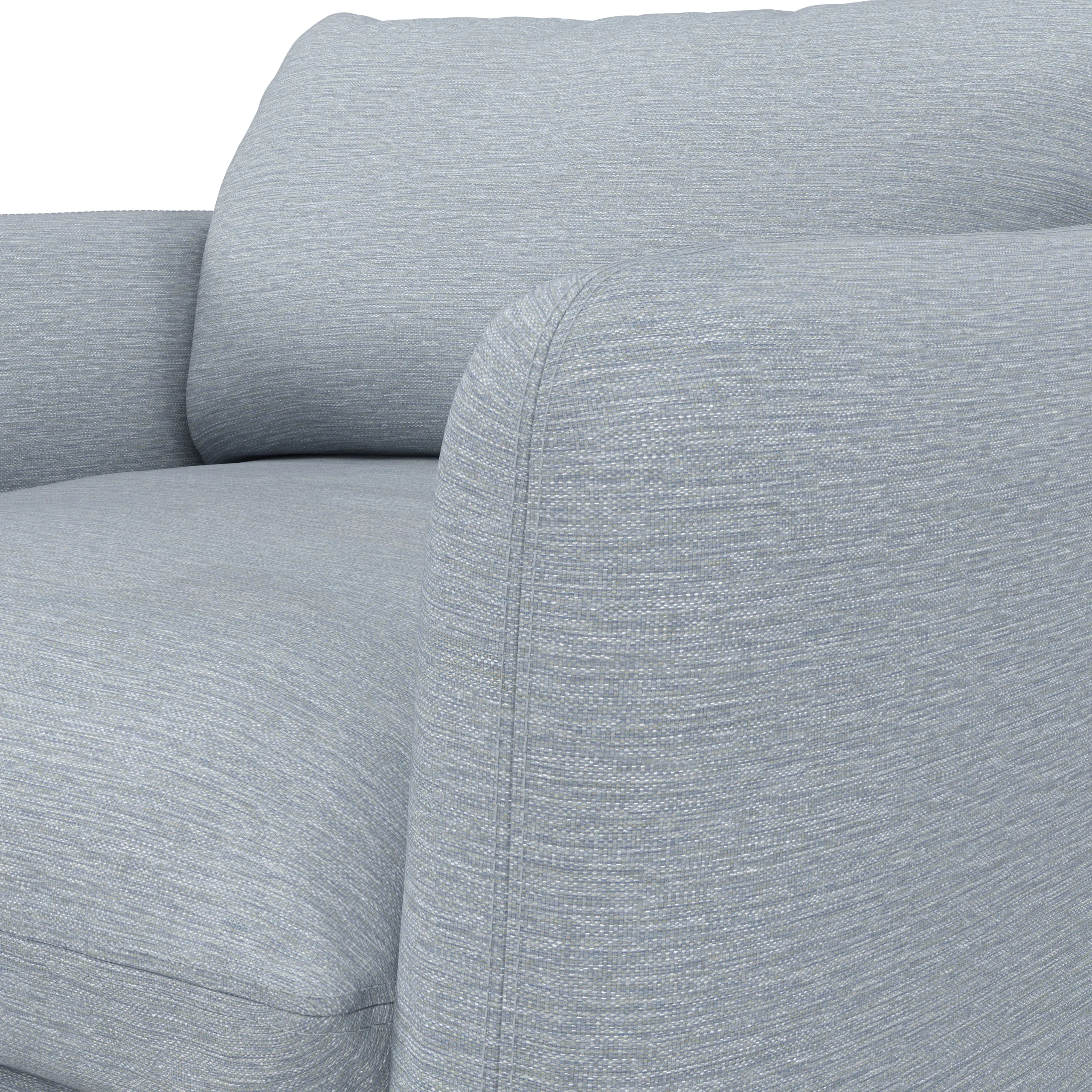 Leigh 42_ Lounge Chair - Silver Light Blue - Image 6