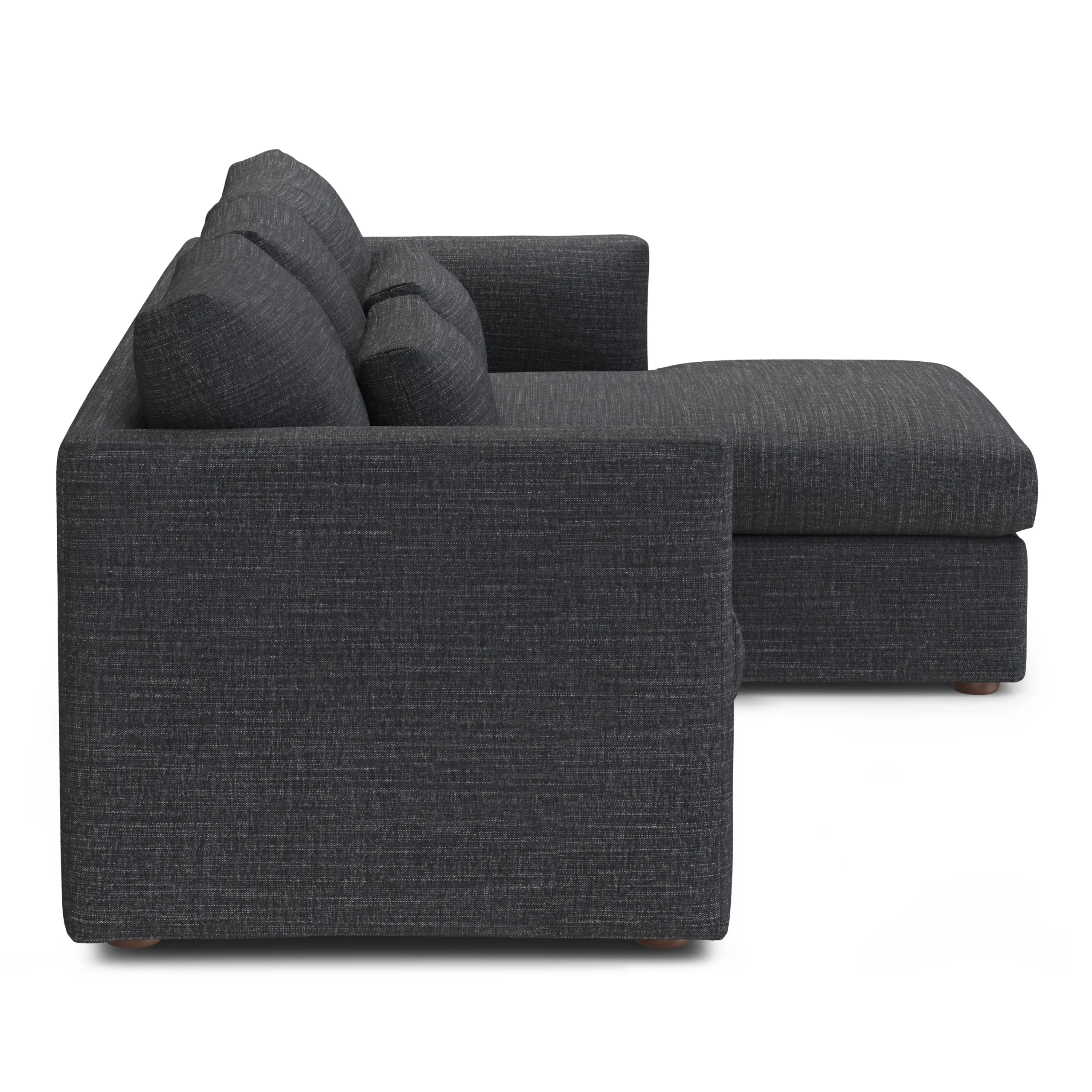 Marina 90_ Reversible Storage Sleeper Sectional - Napa Charcoal - Image 8