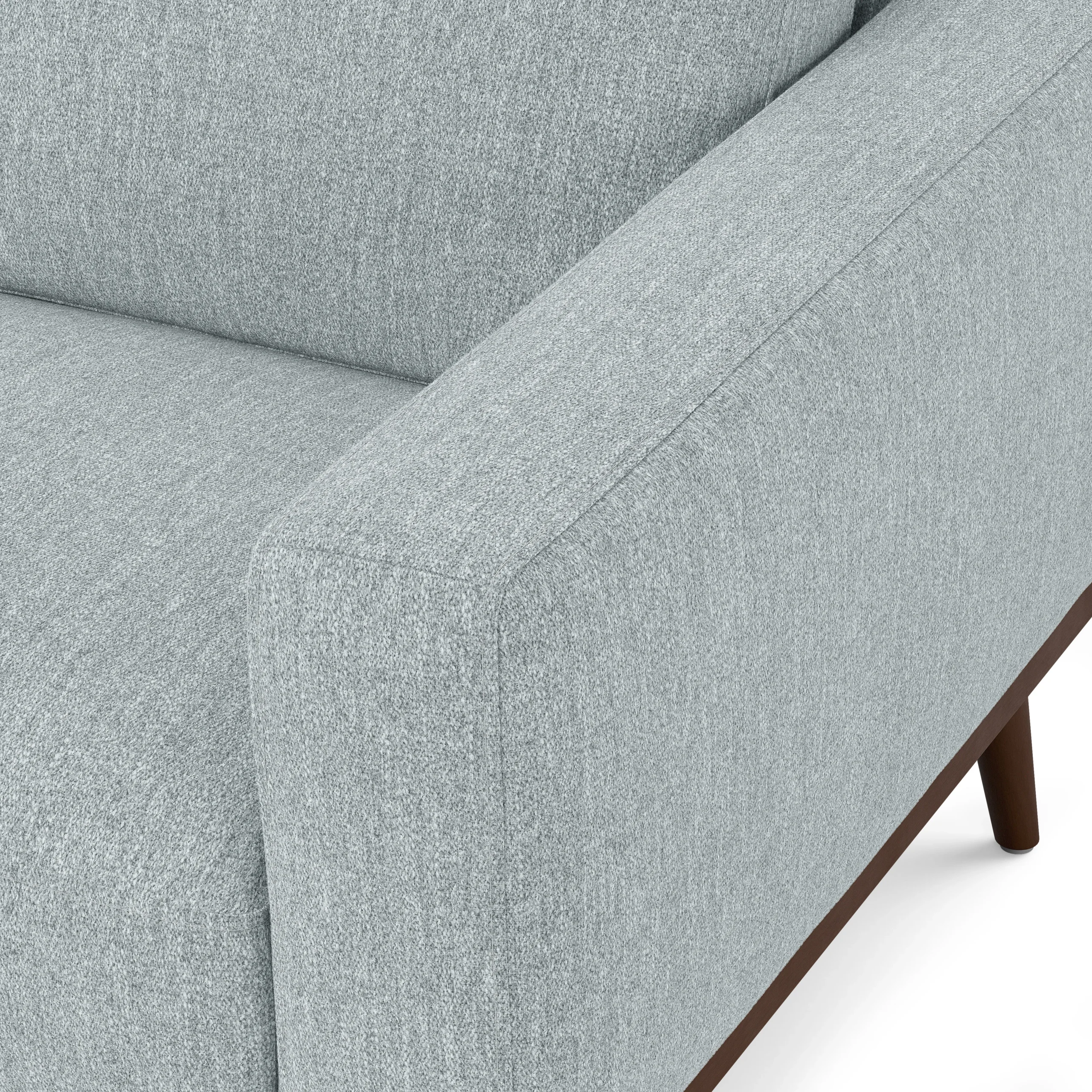 Rhett 93_ Left Chaise Sectional - Harbor Gray - Image 8