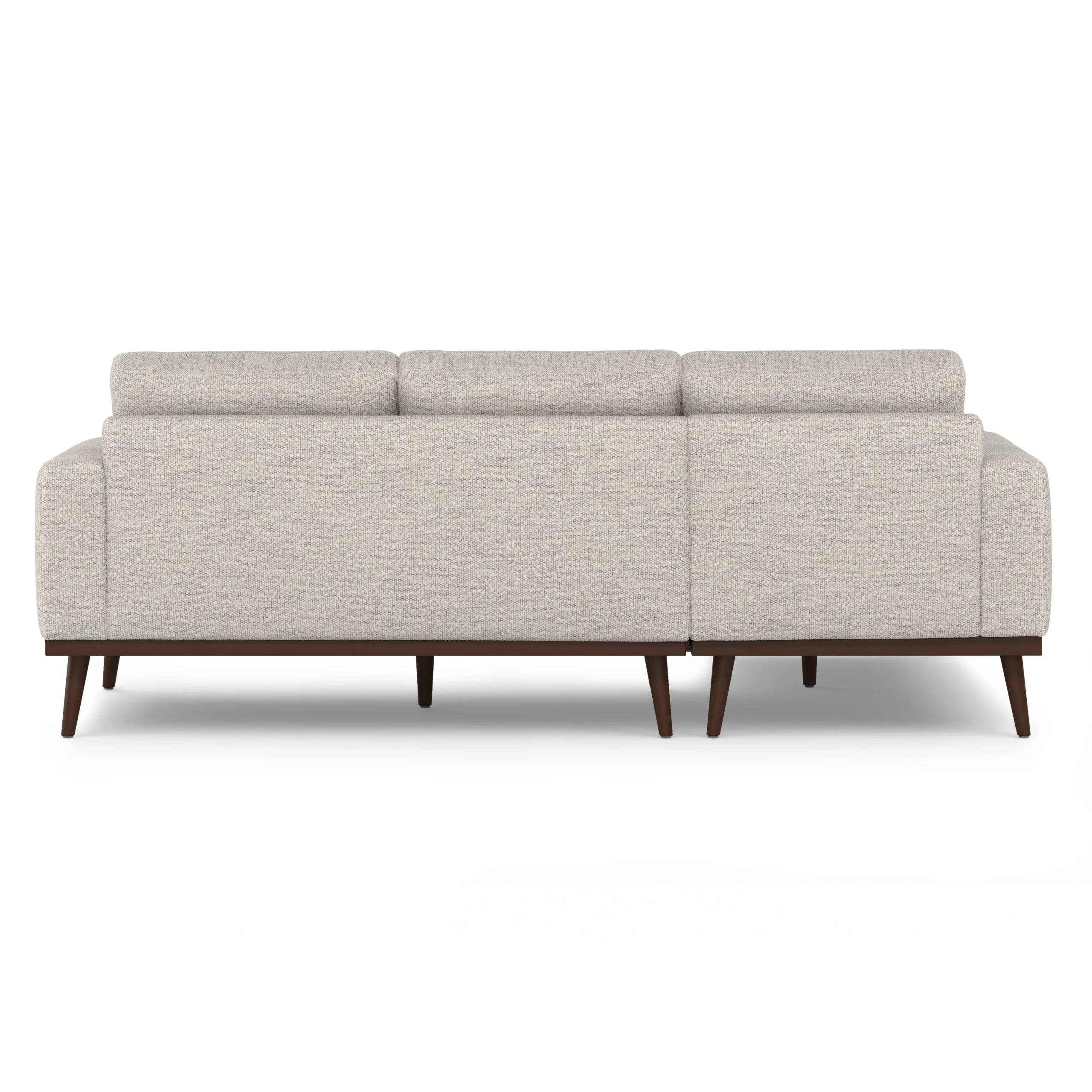 Rhett 93_ Left Chaise Sectional - Pepper Ivory - Image 8