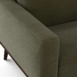 Rhett 93_ Right Chaise Sectional - Felted Green