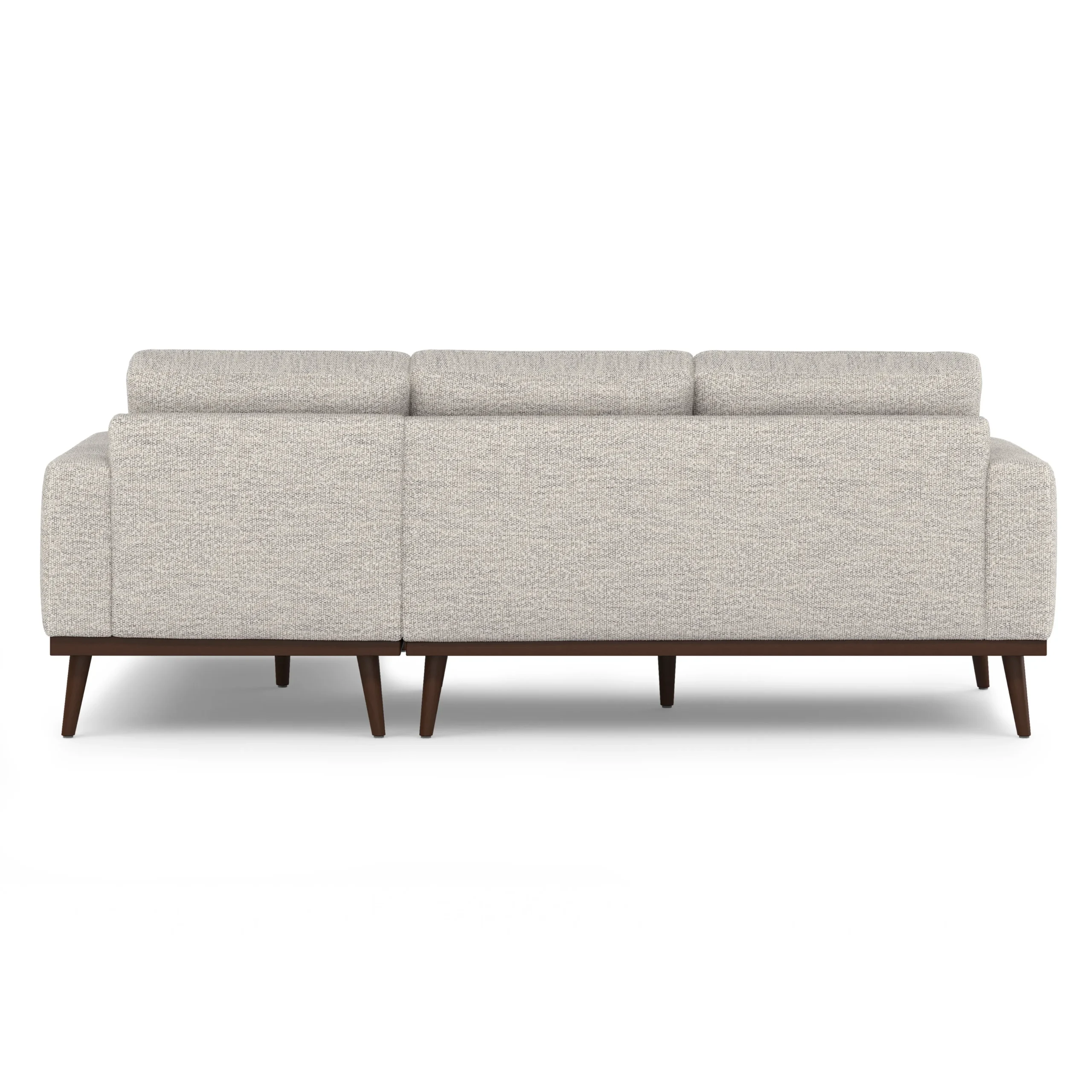 Rhett 93_ Right Chaise Sectional - Pepper Ivory - Image 8