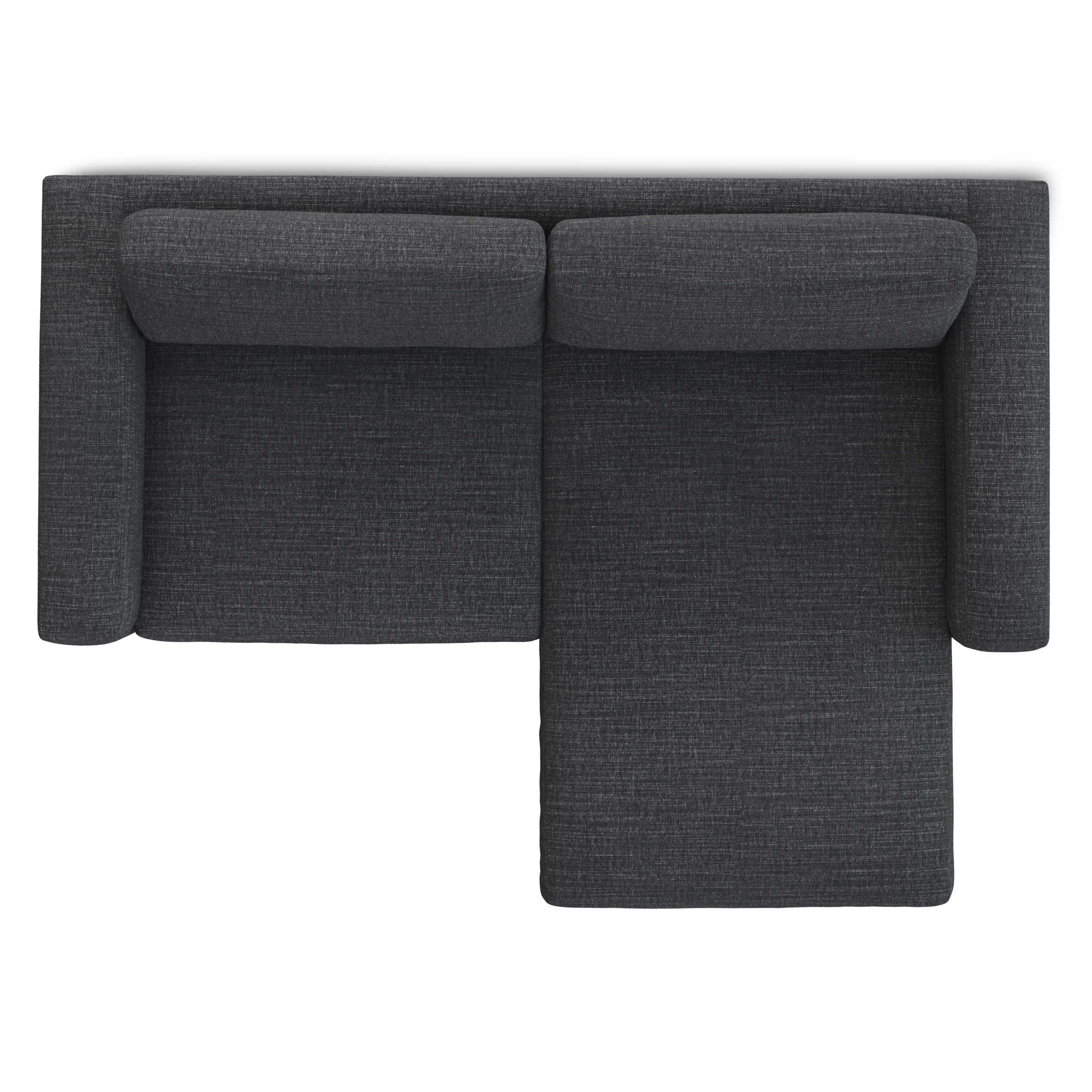 Riley 84_ Reversible Storage Sectional - Napa Charcoal - Image 8