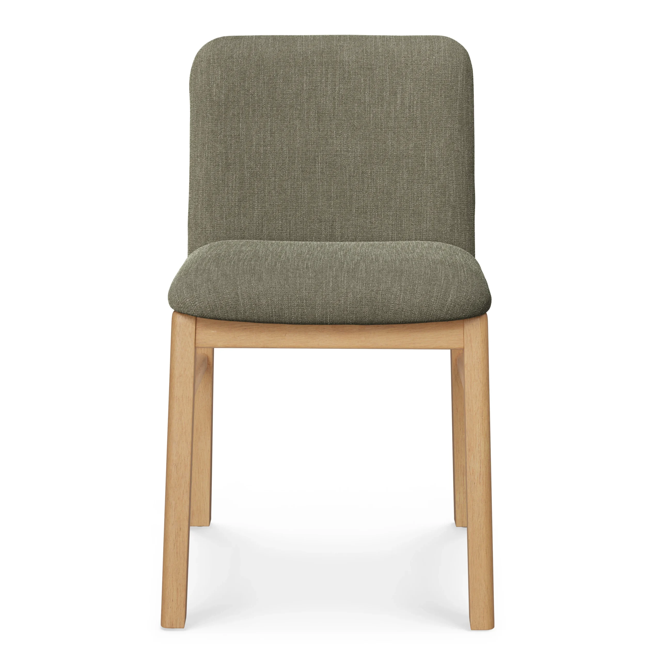 Mikkel Dining Chair - White Oak and Algonquin Green - Image 8